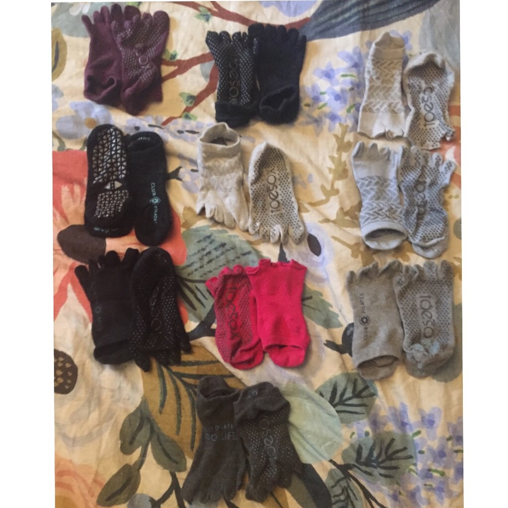 EUC Bundle of Club Pilates Socks